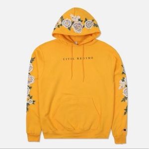 Civil Regime Yellow Hoodie